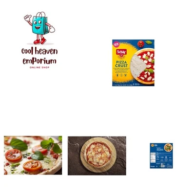 Gluten-Free Pizza Crusts, 4-Pack – Pre-Baked, Crispy & Tender, Perfect for Cu...