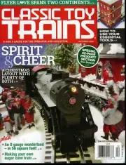 Classic Toy Trains Magazine December 2020 Spirit & Cheer A Christmas Layout