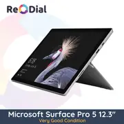 Excellent Refurbished Microsoft Surface Pro 5 12.3" i5-7300 - Silver