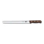 Victorinox Slicing Knife Round Wavy Edge Knife 30cm Rosewood