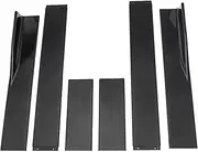 78.7" Side Skirt Universal Compatible for Benz W204 C250 C300 2008-2014 Rocker Extension Kit Splitter Apron Car Tuning Accessories(Black)