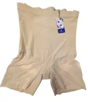 HoneyLove SuperPower Short All Over Sculpt Womens Size 2X Tan Shapewear