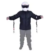 RaceQuip 91919929RQP Multi Layer Fire Suit Made With Nomex Jacket - Black, Small
