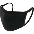 Reusable Cotton Face Mask, Black, One Size