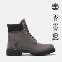 在飛比找momo購物網優惠-【Timberland】Timberland 男款灰色磨砂革