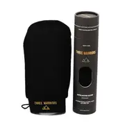 Three Warriors Exfoliating Glove Black
