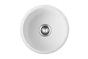 Welba Kitchen Granite Sink Stone Bathroom Basin Sink Single Bowl Under/Top Mount