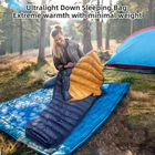 Down Sleeping Bag Ultralight Camping Sleeping Bag For Adults 90% Duck Down CE