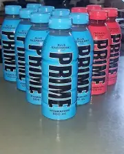 PRIME HYDRATION. TROPICAL PUNCH BLUE RASPBERRY. [KSI & LOGAN PAUL]