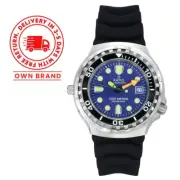 Ratio FreeDiver 1000M Quartz Blue Dial Diver's Men's Watch 1038EF102V-BLU-V03
