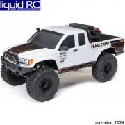Axial Racing -1375T1 1/10 SCX10 III Base Camp 4X4 Rock Crawler Brushed RTR White