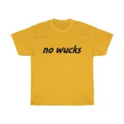 no wucks, Unisex Heavy Cotton T-shirt, Australian, no f^cking worries