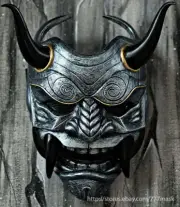 TACTICAL AIRSOFT MASK BB GUN SAMURAI ASSASSIN ONI HALLOWEEN COSTUME COSPLAY DA04