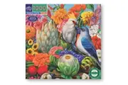 eeboo: Magical Fruits - Square Puzzle(1000pc Jigsaw)