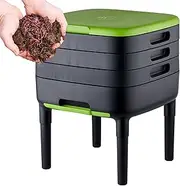Maze Worm Farm with Three Trays, Legs and Worms