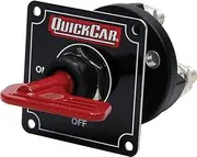 Battery Disconnect, Rotary Switch, Panel Mount, 160 amp, 12V, Removable Key, Red, Each