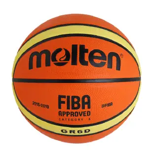 Molten BGR6D 標準六號 6號球 女子籃球 FIBA 十二片貼 橡膠 籃球 女籃 永璨體育