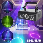 Full Color LED Laser Light 9-EYE DMX Scan Projector Strobe DJ Party Stage Lights