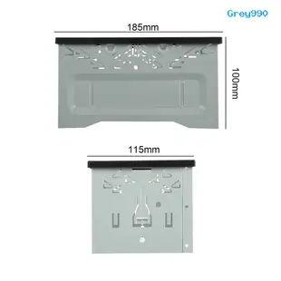 [GREY] ISO通用2DIN雙錠鐵框 汽車音響改裝框DVD導航支架面板