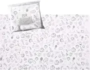 30 Pack 47” x 30” | Disposable Splat Mats | Biodegradable + Compostable | Under Highchair Splat Mat for Floor | Baby Led Weaning Supplies |