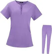 [APLVFFZH] Professional Scrub Set for Pet Grooming Professionals
