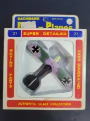 Bachmann Mini Planes Albatros D-111 Original Box 8321 21 Vintage Green Purple
