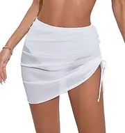 [Leoparts] Women's Swim Bottom Hipster High Waisted Basic Medium Coverage Bikini Swimsuit Briefs