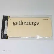 October Afternoon Thrift Shop Flashcard Book / Mini Album