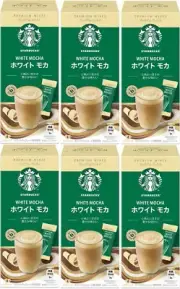 Nestle Starbucks Premium Mix White Mocha Stick instant coffee 4 sticks x6