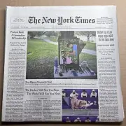 The New York Times Paper August 10 2024 Trump Tax Plan Could + Debt By Trillions