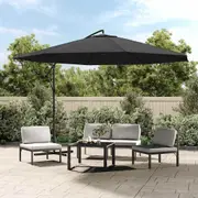 Cantilever Garden Parasol with Aluminium Pole 350 cm Anthracite vidaXL
