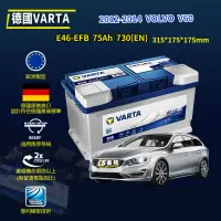 在飛比找蝦皮購物優惠-CS車材-VARTA 華達電池 適用 VOLVO V60 1