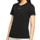 Nike AS W NSW ESSNTL TEE SS CREW LB 女 黑色 運動 休閒 短袖 CZ7340-011