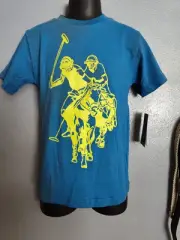 Boys Size 5/6 U.S Polo Assc Blue Shirt