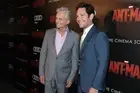 Michael Douglas Paul Rudd at Marvel's screening of Ant Man hosted - Old Photo 6