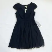 J. Crew Mirabelle Silk Cap Sleeve Dress Size 8P