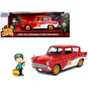 Jada 1:24 Lucky Charms 1959 Ford Anglia & Lucky The Leprechaun Figure 32200