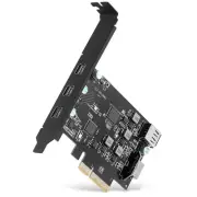 PCI-E to USB 3.2 Expansion Card ,3.2 gen2 10Gpbs (3X USB C, 1x USB A, 1x USB ...
