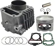 Repair Parts Motorcycle Cylinder Kit 53mm 54mm Big bore Piston Ring Gasket for Honda Super Cub 110 NBC110 C110 NBC 110 2009-2018 EFI CRF110 Accessories(54mm Big bore)
