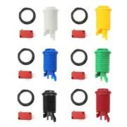Big Round Arcade Video Game Player Push Button US Micro Video Game Button
