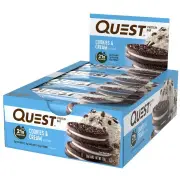 Quest Protein Bar Cookies & Cream 60g X 12