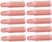 WRITWAA 10pcs Volumizing Hair Root Clips for Curly Hair Volume Clips Natural Curler Rollers for Short Styling Bangs Curlers Volumizing Set