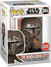 Pop! Star Wars 564 The Mandalorian Mudhorn Battle Exclusive