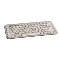 在飛比找順發線上購物優惠-Logitech 羅技 K380多工藍芽鍵盤(迷霧灰)(福利