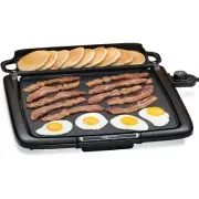 Electric Griddle Warmer Pancake Presto Countertop Kitchen Cooking Grill Oil Pan