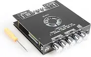 540W Bluetooth Power Amplifier Board with Subwoofer 2.1 Channel 160W×2+220W, 15V-36V Audio Power Amplifier Module with Treble and Bass Control