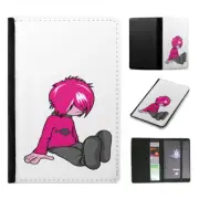 PASSPORT ITINERARY ORGANIZER|CUTE EMO CHIBI FASHION 6