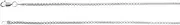 [JewelryWeb] 925 Sterling Silver 18 Centimeters Polished Rounded Box Chain Bracelet With Lobster Clasp Link-Bracelet for Women and Men