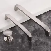 NNEDSZ Brushed ZINC Kitchen Door Cabinet Drawer Handle Pulls 128MM