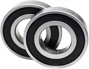 10PCS ABEC-5 MR126-2RS MR126 2RS MR126 RS MR126RS 6x12x4 Mm Rubber Sealed Miniature Deep Groove Ball Bearing(ABEC 5)